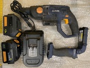 GMC wiertarka udarowa akumulatorowa 18V lampa LED zasilacz