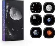 Dyski do projektora Nieba Gwiazd Ainael Galaxy Kosmos, 6 szt. Moon