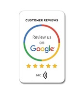Plastikowa Karta NFC GOOGLE REVIEWS