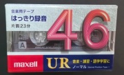 4x Pack kaset Maxell UR 46min