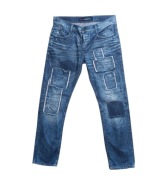 Cipo & Baxx vintage jeansy slim męskie z latami L 3332