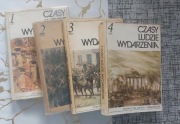 Czasy ludzie wydarzenia t 1-4 1981 PRL ANTYKWARIAT 