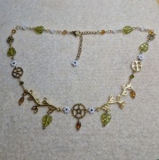 Naszyjnik Steampunk – ręcznie robiony