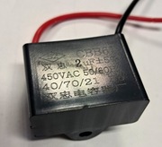 Kondensator Rozruchowy 2uF 450V CBB61