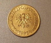 5  złotych 1982 r. 