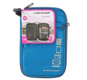 Portfel podróżny 20x13cm DUNLOP  Odcienie Niebieskiego