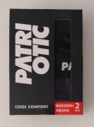 Bokserki męskie Patriotic rozmiar XL 2 sztuki 95 % bawełna 