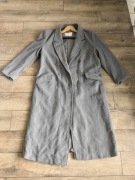 Wełniany płaszcz damski, vintage Dom Mody Telimena M/L