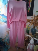 Dres Wiya różowy rozmiar uniwersalny bawełniany