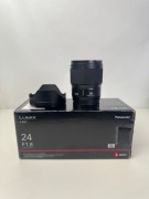 Obiektyw Panasonic Lumix S 24mm f1.8 / JAK NOWY / Gwarancja