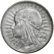 5 zł 1933 Głowa Kobiety