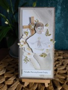 Kartka komunijna. Komunia