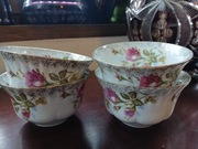 Chodzież PRL Iwona złota Róża oryginał miseczki salaterki 4 sztuki