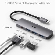Hub USB-C (4 w 1) | PD | Uni