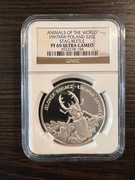 20 złotych 1997, Jelonek Rogacz NGC PF69 Zwierzęta Świata