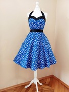 sukienka disco imprezowa styl lata 80te prl kostium przebranie strój NOWA 