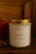 Świeca sojowa Jabłko & Cynamon – 250 ml - HANDMADE