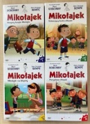 Mikołajek - 4 filmy DVD, stan idealny