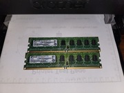 Pamięć RAM DDR2 667MHZ 512MB Para do Dual channel