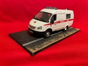 GAZ-32214 "GAZel" ambulans Brześć, Białoruś  skala 1:43