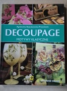 Książka ozdoby decoupage