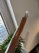 NOWE żaluzje drewniane 25 mm – ZŁOTY DĄB – komplet – pomyłka koloru