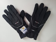 Rękawiczki Męskie Zimowe Ocieplane Czarne Nowe