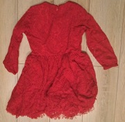 Dwie sukienki piekne koronkowe 104 cm Max & Mia