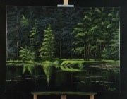 Obraz akrylowy ręcznie malowany/ niedostępny