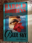 Książka Sam Stewart "Blue Sky" - Zadbana, Harold Robbins Poleca