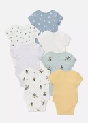 Body Z Motywem Myszki Miki Disneya,7 Szt. 0-3mies.