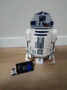 Lego 75308 R2D2 Zestaw Minifigurka Podstawka Naklejka 