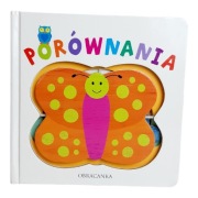 Książeczka edukacyjna dla dzieci „Porównania” „Obracanka” obracane elementy