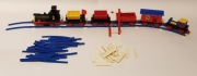 Lego Train with 5 Wagons and Circle of Track, 180, pociąg, unikat !