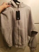 Nowa bluza chłopięca szara dresowa reporter 164