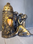 Anioł Świecznik na grób 