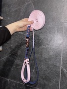 Smycz dla psa + obroża półzaciskowa - zestaw 