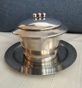 Przedwojenna maselnica Plewkiewicz Art Deco