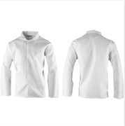 Mocna bluza kucharska spodnie, męskie HACCP Brixton White.