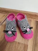 Kapcie dziecięce z filcu rozmiar 22