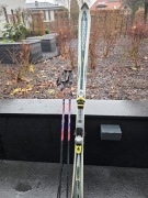 Narty Rossignol Power Cobra S Dual Vas 174 cm z wiązaniami plus kije