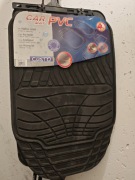 Dywaniki gumowe samochodowe komplet 4 sztuki uniwersalne 