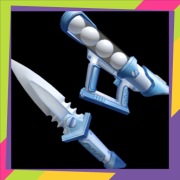 Snow Set (Snowcannon + Snow Dagger) MM2 Murder Mystery 2 Roblox