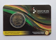 Belgia 2025, 2 euro coincard Tor wyścigowy SPA, FR