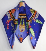 Luksusowa apaszka vintage MUST DE CARTIER Paris