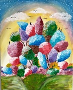 Obraz akryl 45x35, podobrazie Renesans, werniksowANY