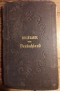 Reisekarte von Deutschland - H.Kunsch. Glogau 1875