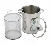 Garnek do SZPARAGÓW makaronu 4,2 L Indukcja Gaz KINGHoff KH-3325