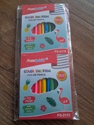 Nowy zestaw 2 opakowań kredek 12 kolorowych. Mam ich wiecej 