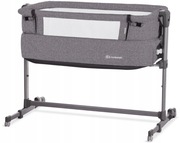 Łóżeczko dostawne KINDERKRAFT + dodatkowy materac + prześcieradło